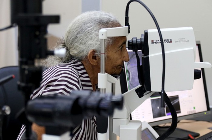 O projeto inclui a consulta preventiva de oftalmologia como parte da atenção básica de saúde - Rodrigo Nunes/Ministério da Saúde