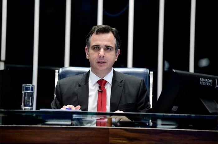 Para Rodrigo Pacheco a sessão é oportuna porque, recentemente, manifestações antissemitas ocuparam a pauta do noticiário e redes sociais no Brasil - Pedro França/Agência Senado