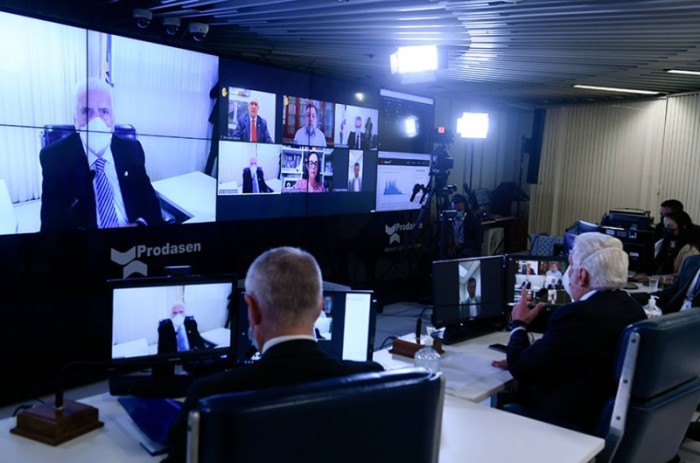 Autor do pedido da homenagem, Jaques Wagner comandou sessão especial - Edilson Rodrigues/Agência Senado