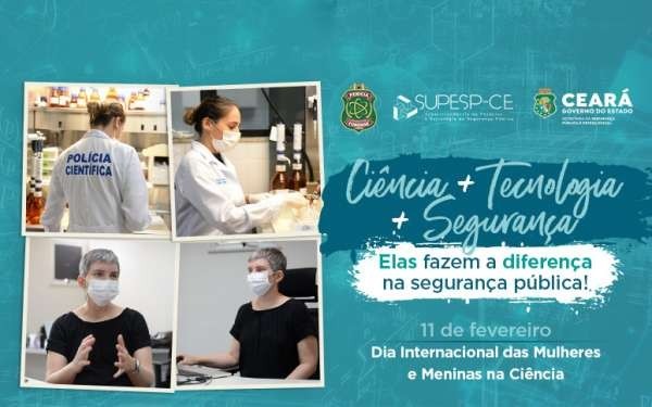 Mulheres cientistas falam de suas trajetórias na Segurança Pública do Ceará