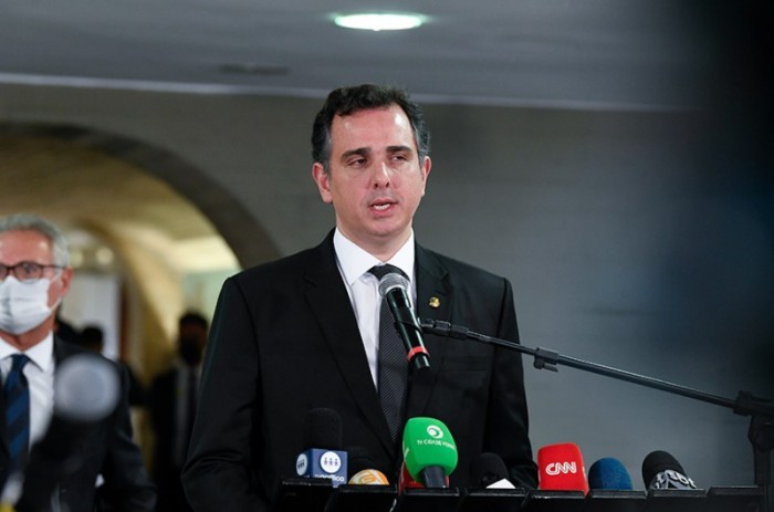 "Situação alarma toda sociedade brasileira e nós precisamos dar uma resposta", disse Pacheco - Roque de Sá/Agência Senado