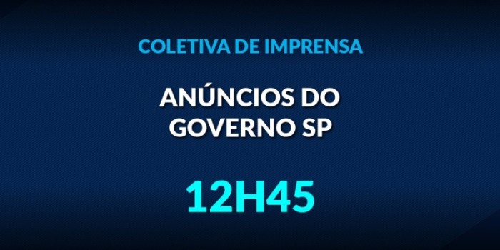 Foto: Reprodução/Secom Estado de São Paulo