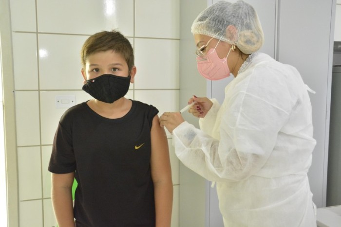 Saúde realiza Dia D de vacinação infantil contra Covid-19