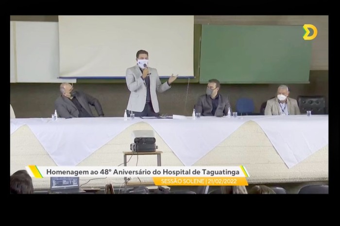 Hospital Regional de Taguatinga completa 48 anos com homenagem da CLDF