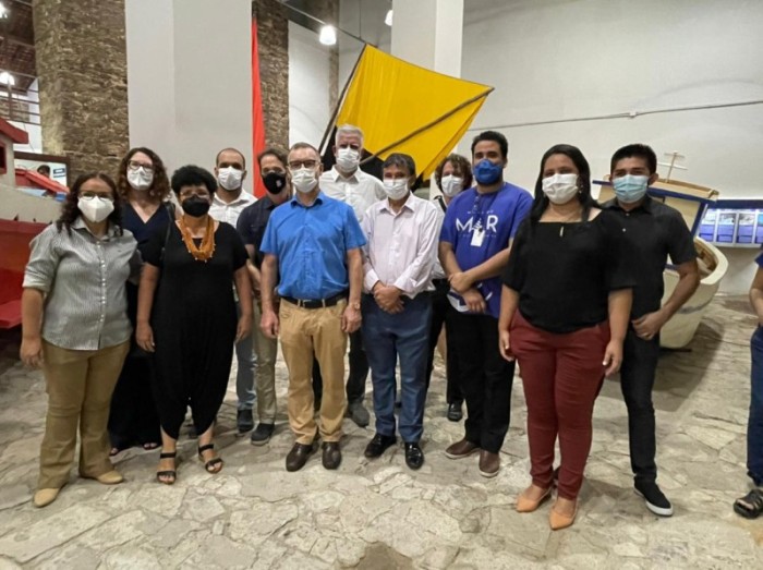Governador recebe delegação francesa em Parnaíba