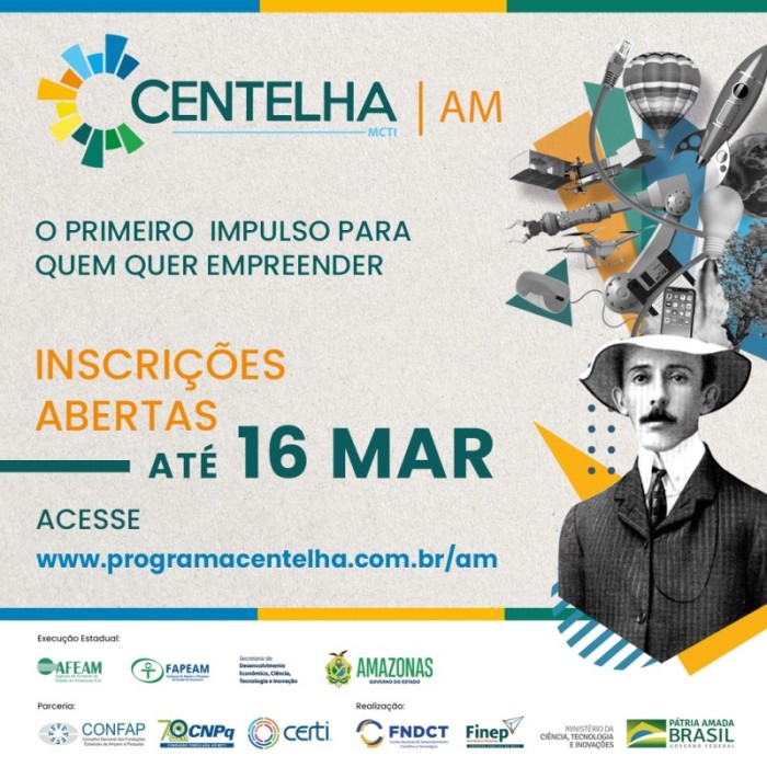 Sedecti incentiva empreendedores inovadores do Amazonas a participar do Programa Centelha 2