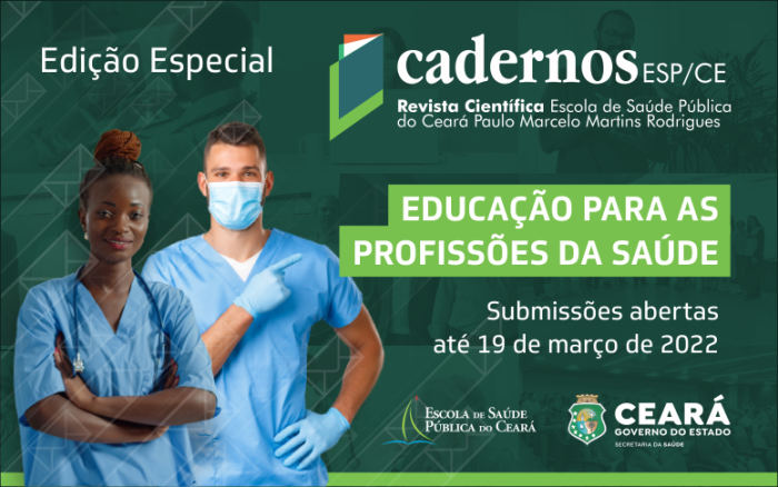 “Cadernos ESP” lança chamada temática com foco em educação para profissões da Saúde