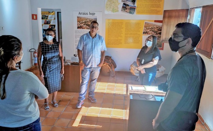 Sectur realiza vistoria técnica em prédios históricos de Arraias e Paranã