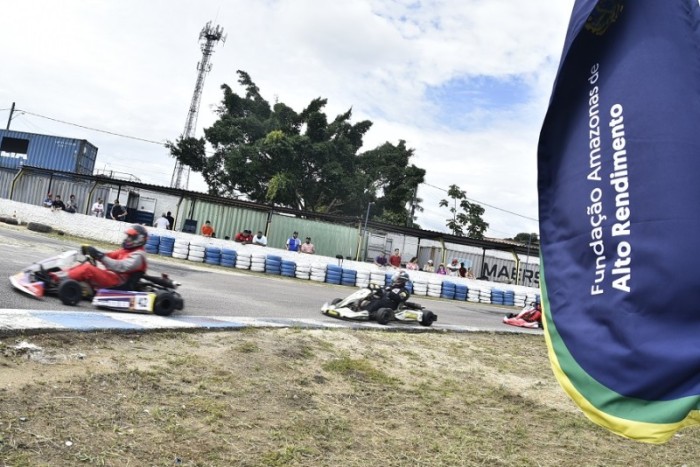 Primeira Etapa do Campeonato Amazonense de Kart 2022 na pista do Kartódromo da Vila Olímpica
