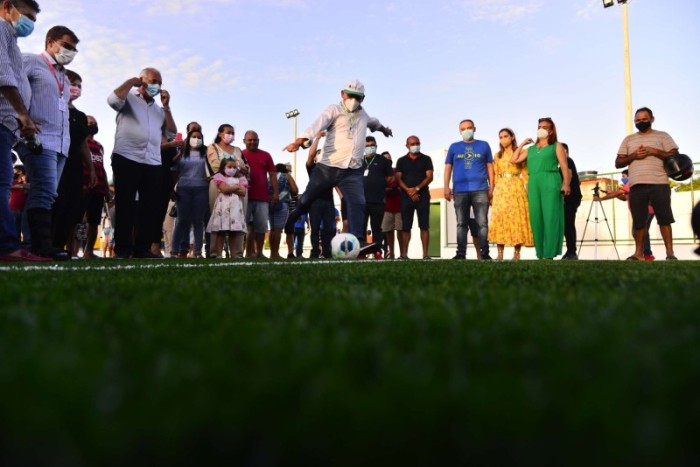 Governo do Ceará inaugura areninha 163 no Interior cearense, em Horizonte