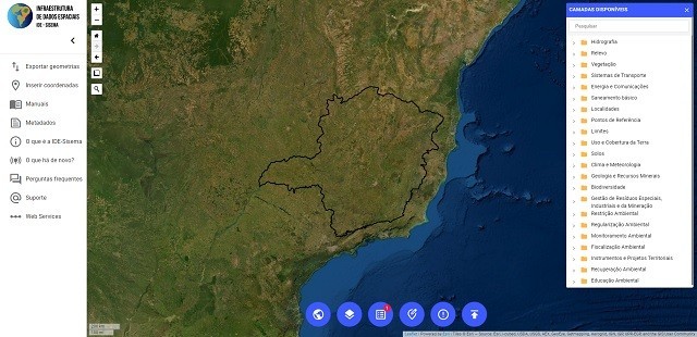 IDE-Sisema completa quatro anos com 1,2 milhão de acessos em 81 países