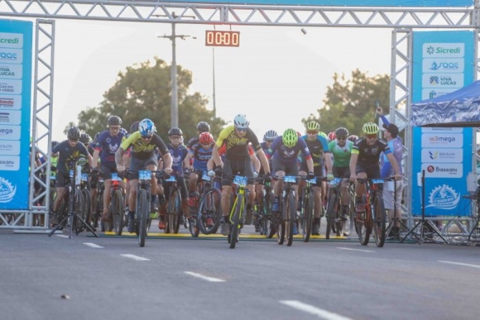 Desafio MTB movimentou ciclistas de Lucas do Rio Verde