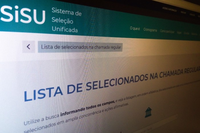 Selecionados na 1ª chamada do Sisu têm até hoje para fazer matrícula