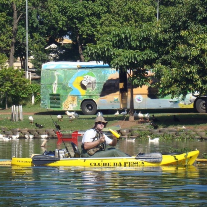 A pesca esportiva na represa de Salto Grande