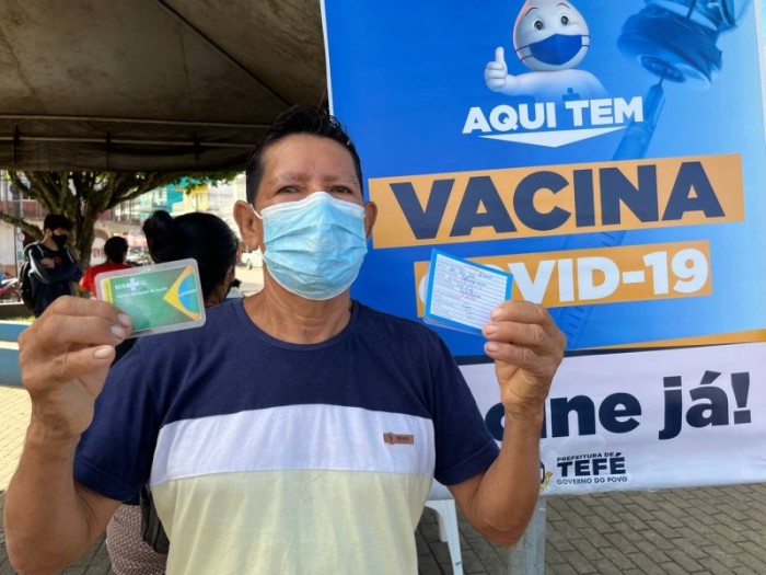 Governo do Amazonas intensifica vacinação contra Covid-19 em Tefé