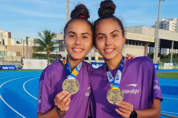 “Gêmeas Corredoras” conquistam medalha de ouro e vaga para os Jogos Escolares Mundiais