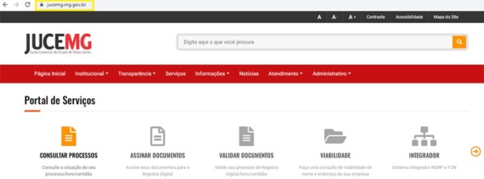 Golpistas criam cópia falsa de site da Jucemg para aplicar golpes milionários 