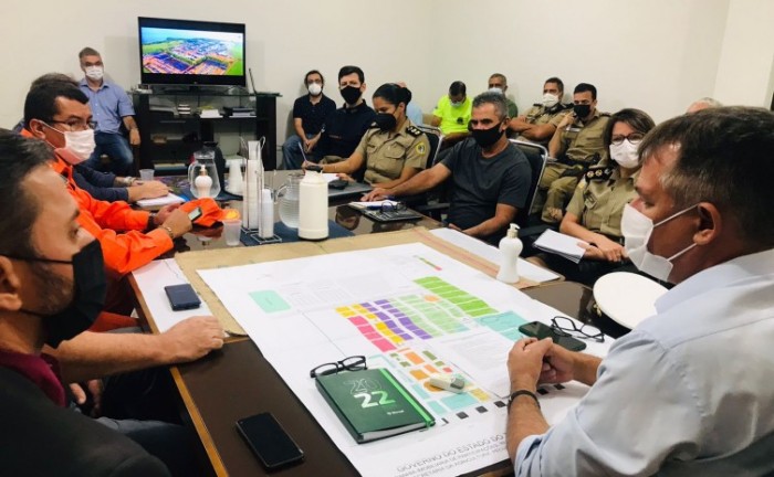 Governo do Tocantins realiza reunião com forças de segurança para a Agrotins 2022