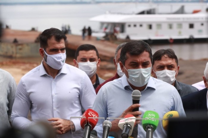 Governador Wilson Lima inaugura barco de pesquisa e lança uma das maiores ações de monitoramento ambiental do Brasil