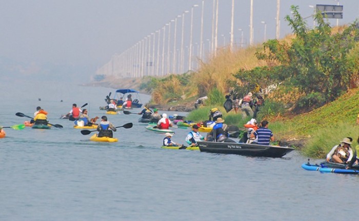Secretaria do Meio Ambiente e parceiros realizam mutirão de limpeza no Lago de Palmas por meio do projeto Rios +Limpos