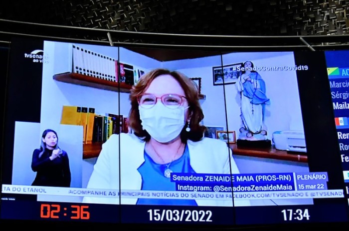 Para Zenaide, Senado deve focar em propostas geradoras de emprego e renda