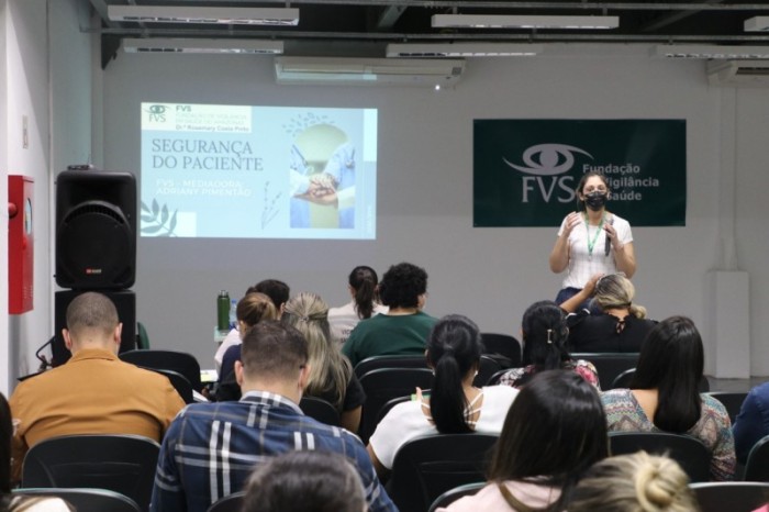 FVS-RCP realiza capacitação para fortalecer o controle de infecção hospitalar e promover a segurança do paciente