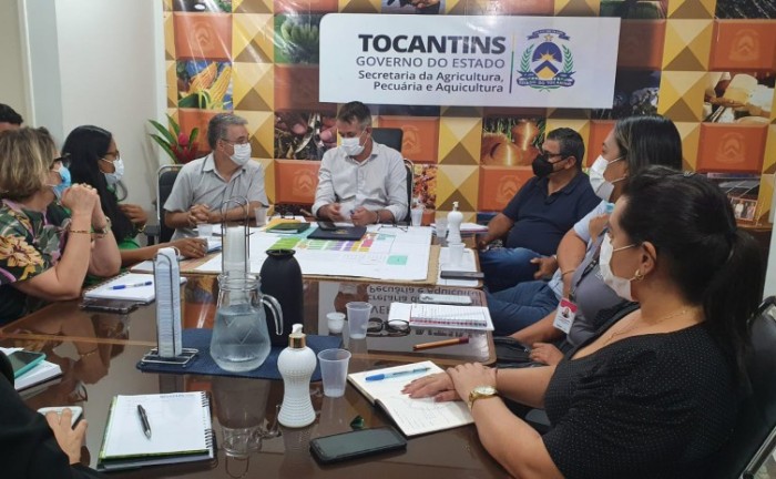 Seagro e órgãos da saúde planejam ações para a Agrotins 2022