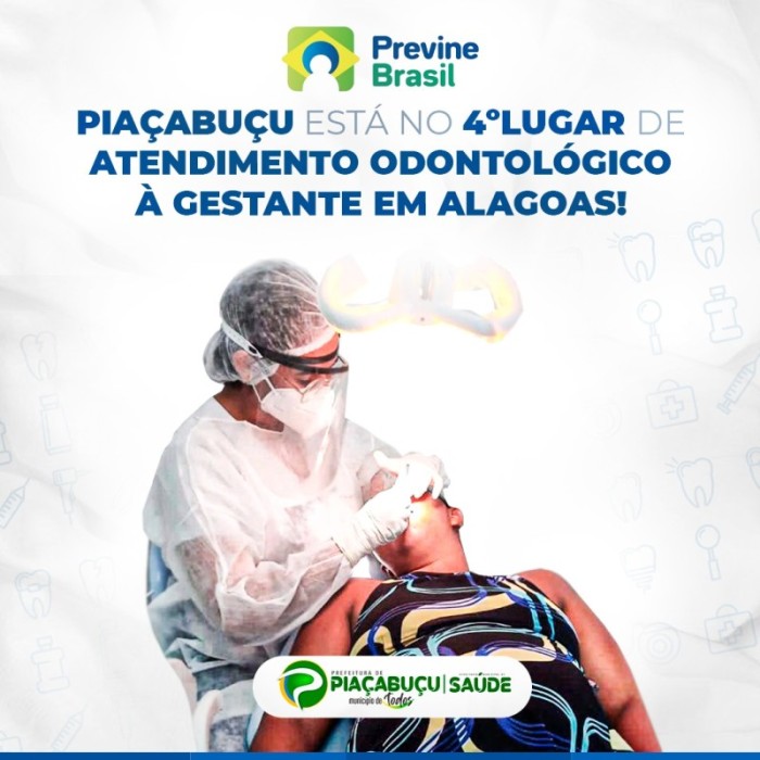Piaçabuçu é destaque em atendimento odontológico à gestante