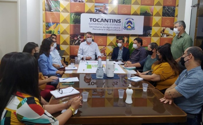 Governo do Tocantins realiza reunião com órgãos parceiros sobre a Agrotins 2022