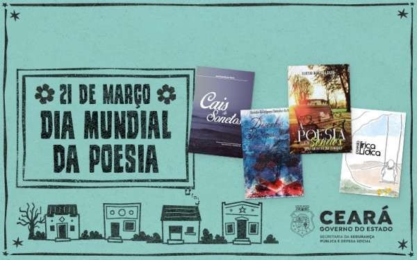 Dia Nacional da Poesia: SSPDS presta homenagens aos profissionais da segurança que enveredam por esse gênero literário