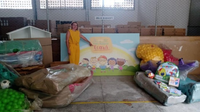 Governo do Ceará já entregou 148 kits de brinquedocreches