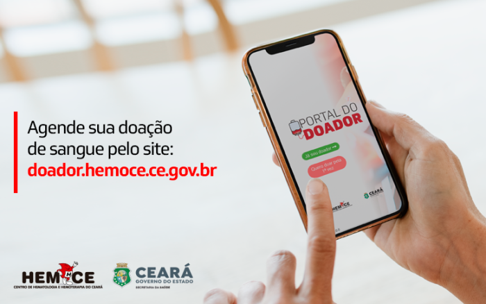 Plataforma virtual do Hemoce permite verificar resultados de exames e emitir declarações