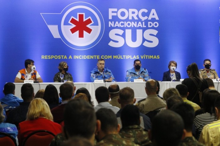 Mais de 230 profissionais participam de curso para atuação em calamidades e situações com múltiplas vítimas