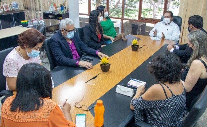 Equipe técnica da Setas participa de reunião com representantes do INSS 