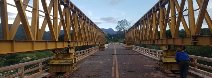 DER-MG libera passagem de veículos leves na ponte de Mendanha