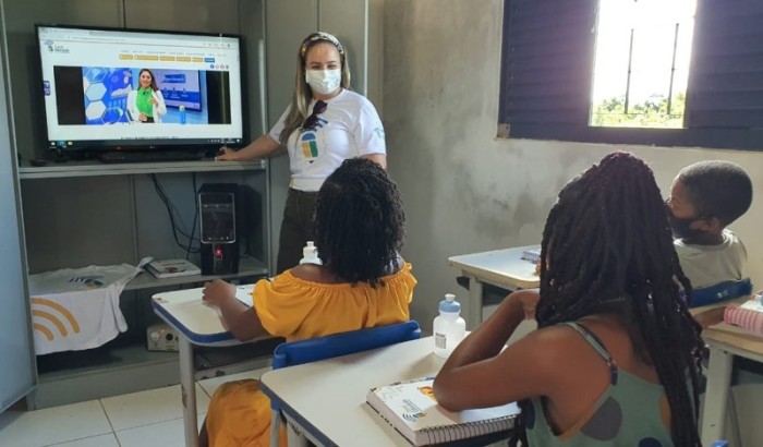 Estudantes contarão com sala de mediação tecnológica no Quilombo Mimbó
