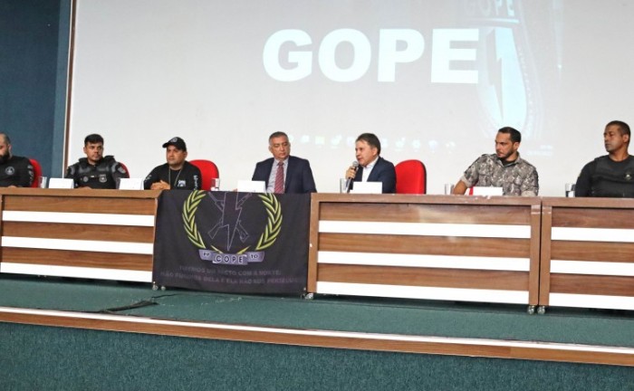 Seciju realiza aula inaugural do 2° Curso de Operações Penitenciárias Especiais para policiais penais
