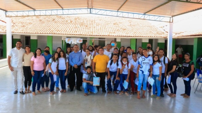 Núcleo de Cidadania de Adolescentes realizou uma reunião com adolescentes nesta terça-feira (29)