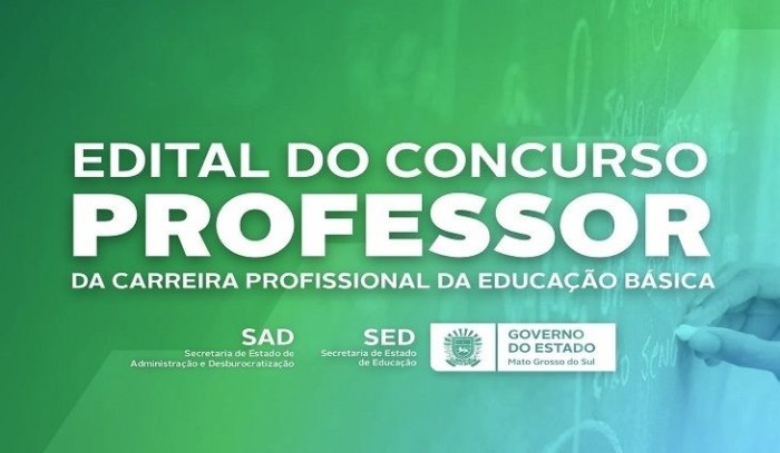 SED divulga relação de candidatos e ensalamento do concurso de provas e títulos para professor