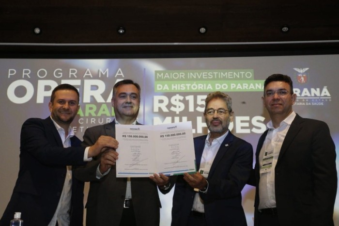 Com investimento de R$ 150 milhões, Paraná lança programa para acelerar as cirurgias eletivas