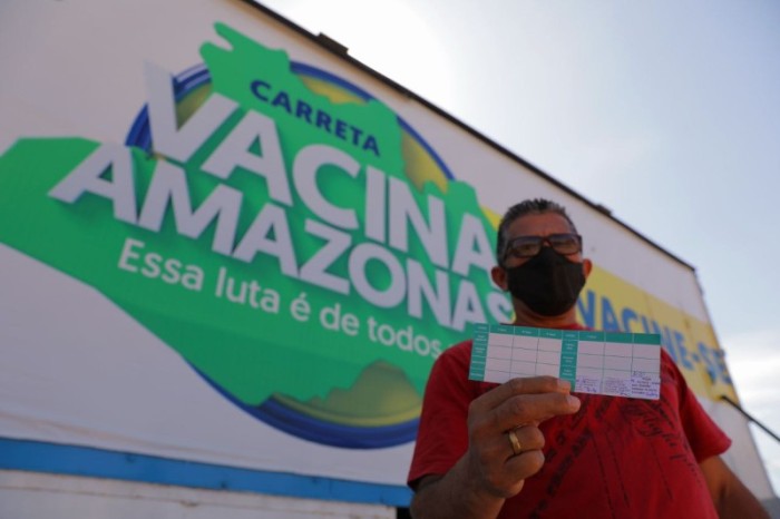 Amazonas já aplicou 6.695.169 doses de vacina contra Covid-19 até esta quinta-feira (31/03)