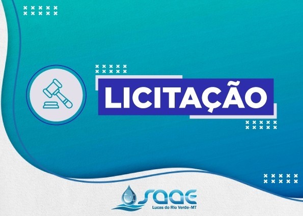 Saae abre licitação para comprar materiais destinados à manutenções e melhorias nas redes de água e de esgoto