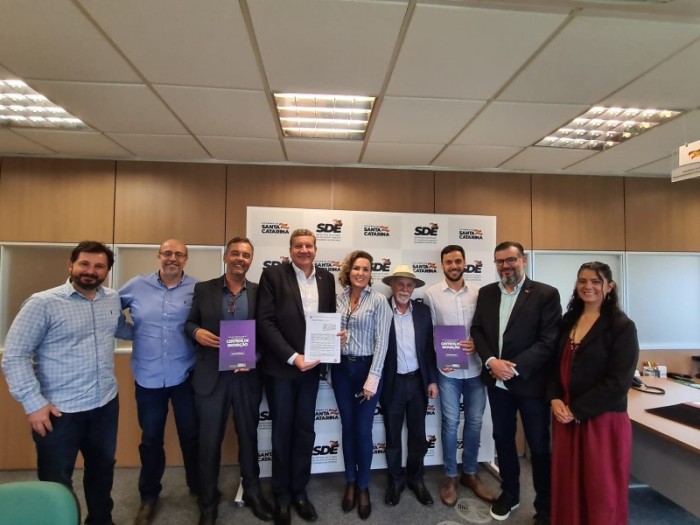 Estado e prefeitura de Araranguá assinam protocolo de intenções para fomentar a inovação 