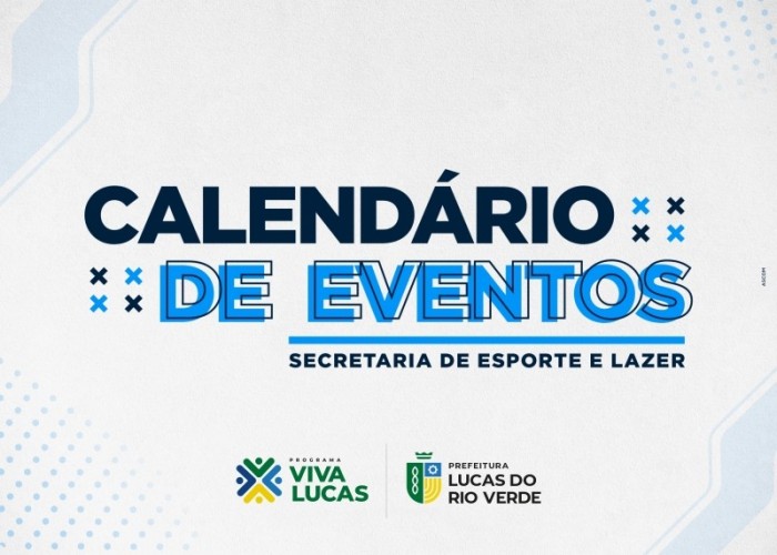 Confira o calendário esportivo para abril a dezembro de 2022