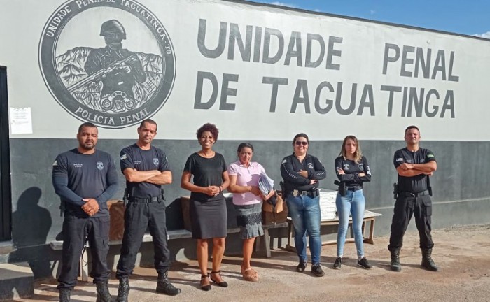 Seciju inicia projeto de remição de pena pela leitura na Unidade Penal de Taguatinga