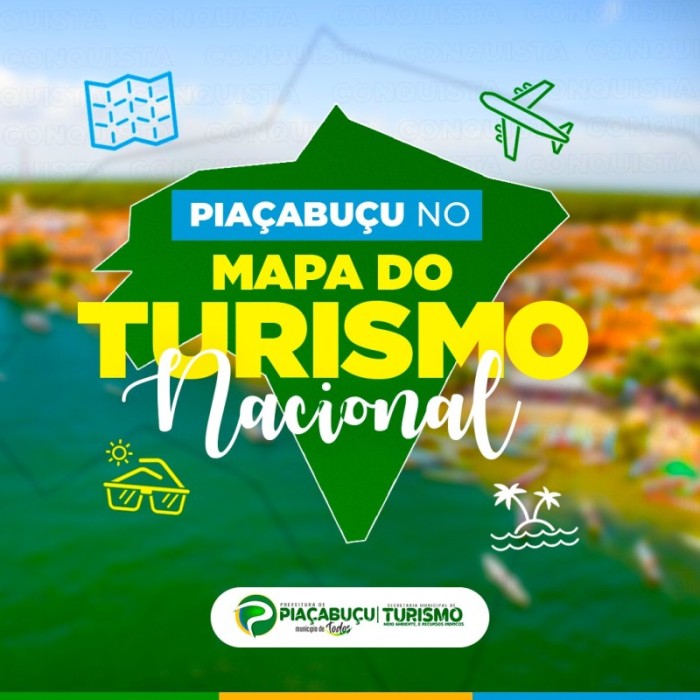 PIAÇABUÇU ESTÁ NO MAPA DO TURISMO REGIONAL