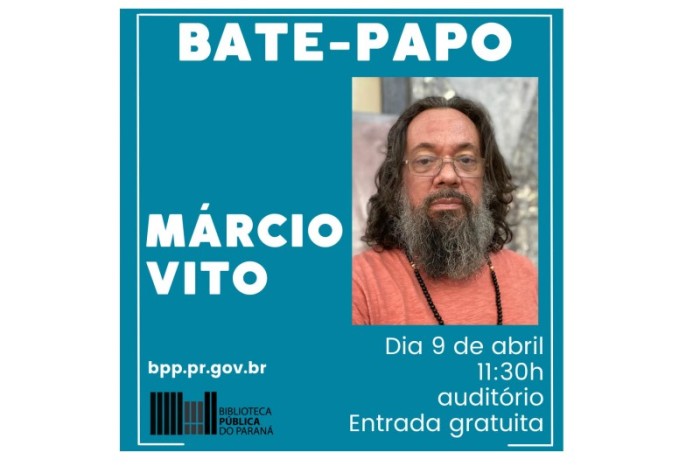 Biblioteca Pública promove bate-papo com Márcio Vito sobre o Barão do Itararé