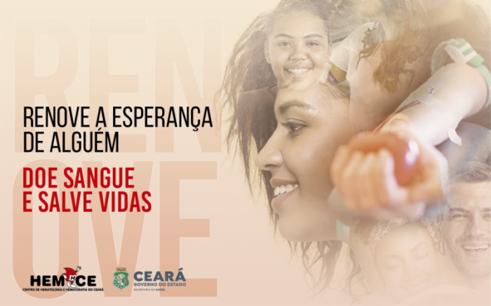 Hemoce conscientiza população para doar sangue e garantir estoque para Semana Santa