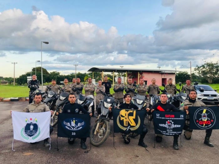 Policiais Militares do Acre recebem treinamento de Moto Patrulhamento