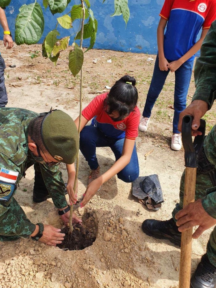 CPAmb comemora 185 anos da Polícia Militar do Amazonas com ação socioambiental